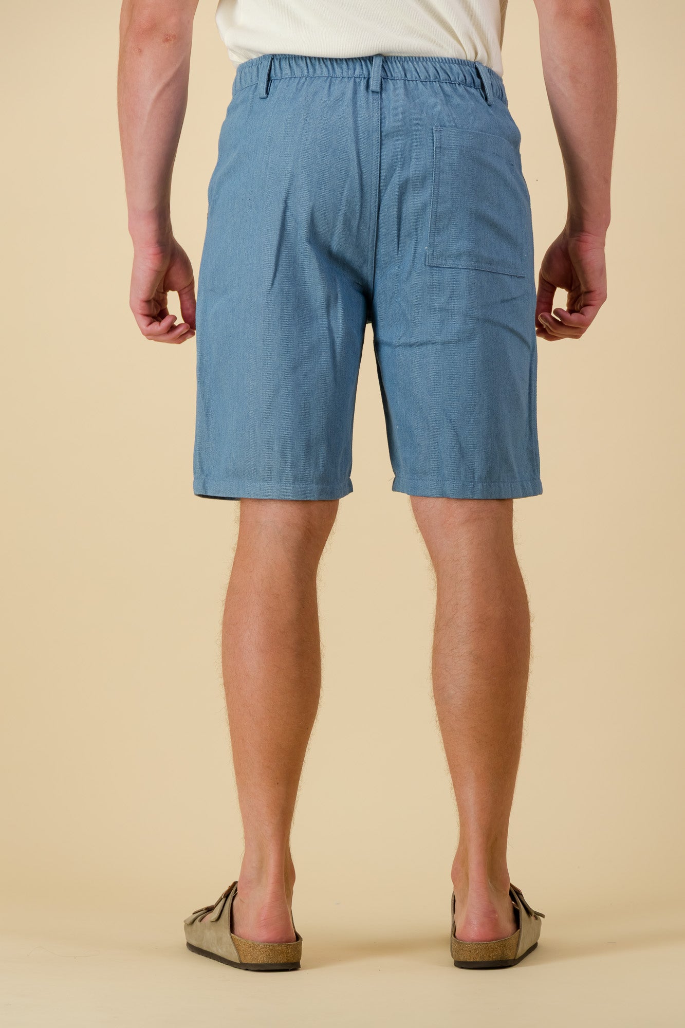 Bermuda Jorts Cotton Denim Blue