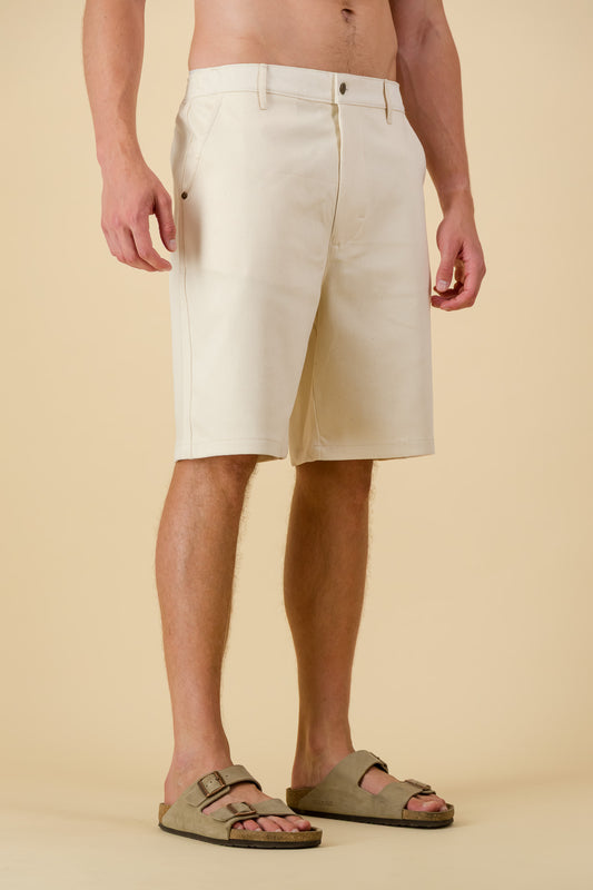 Bermuda Jorts Cotton Seeds-In Cream