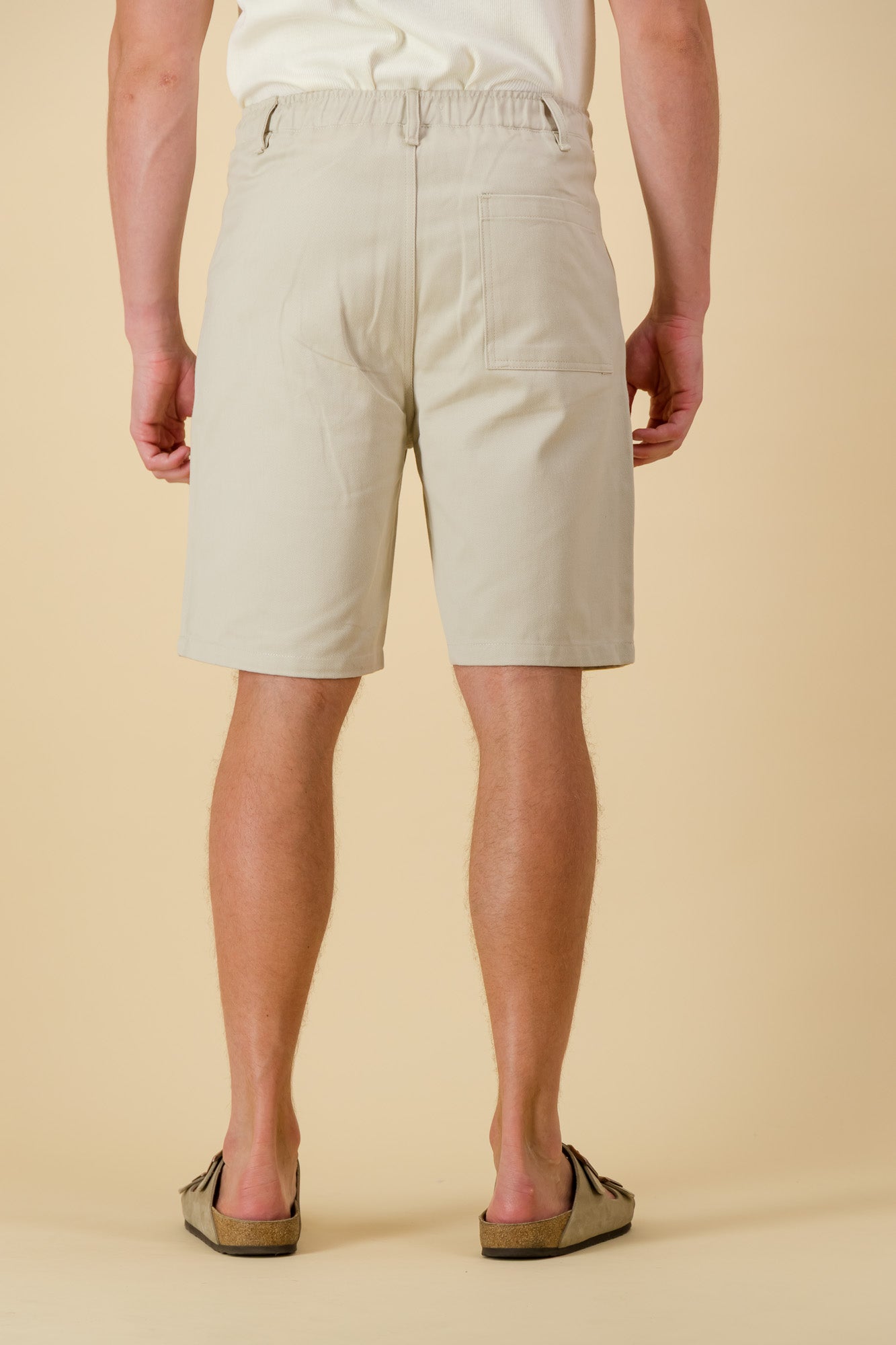 Bermuda Jorts Cotton Twill Natural