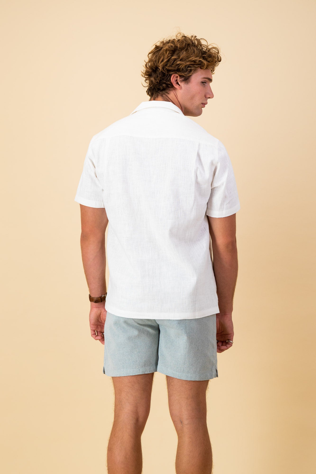 Linen Ramie Shirt Off-White