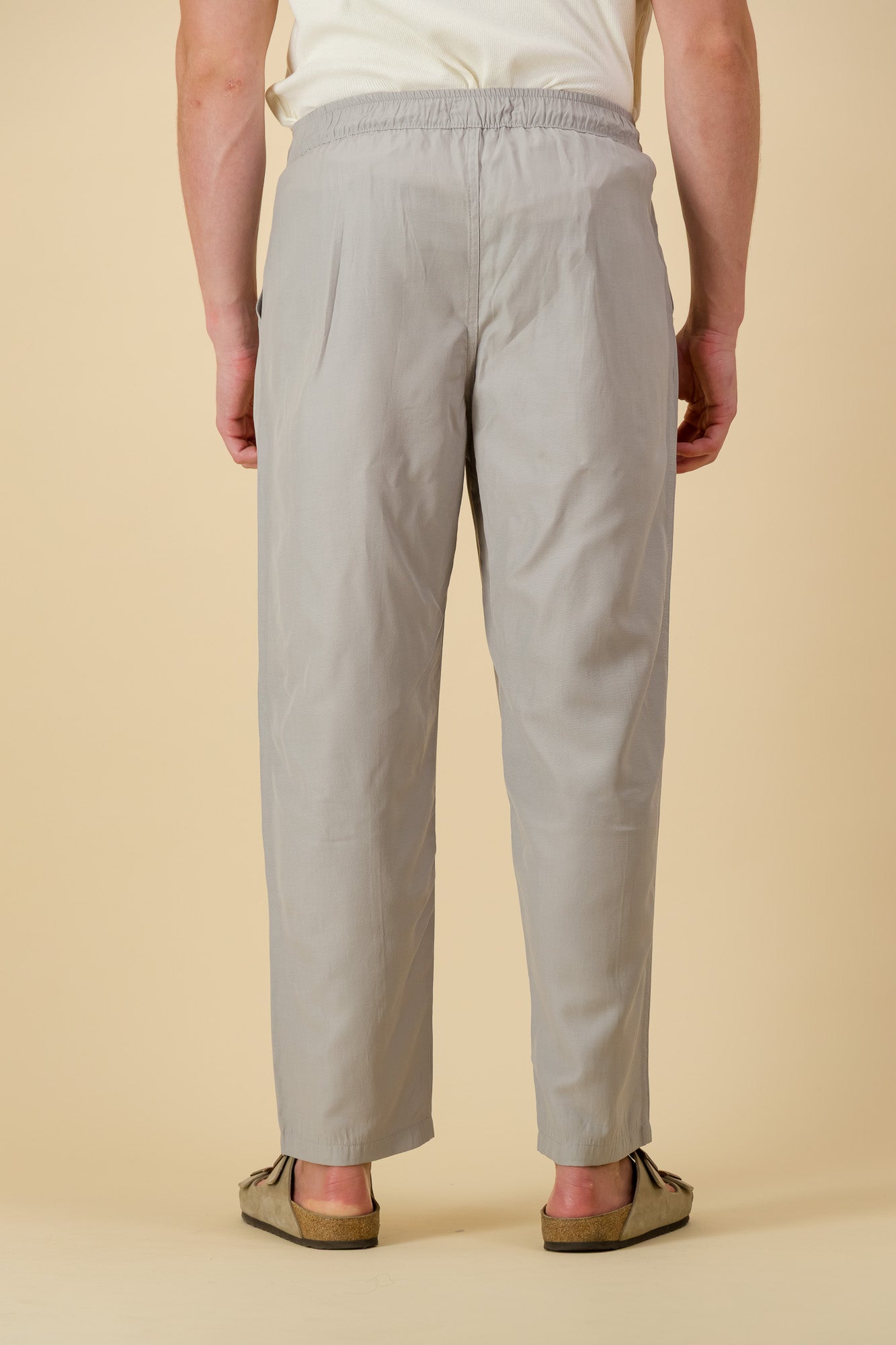 Comfort Vintage Pants Cotton Grey