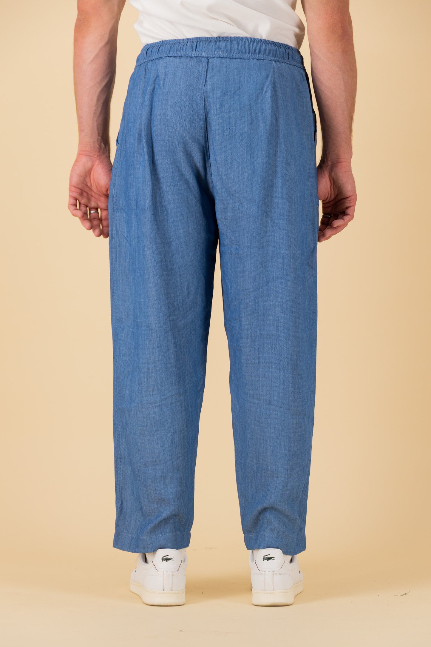 Barrel Viscose Denim, back view