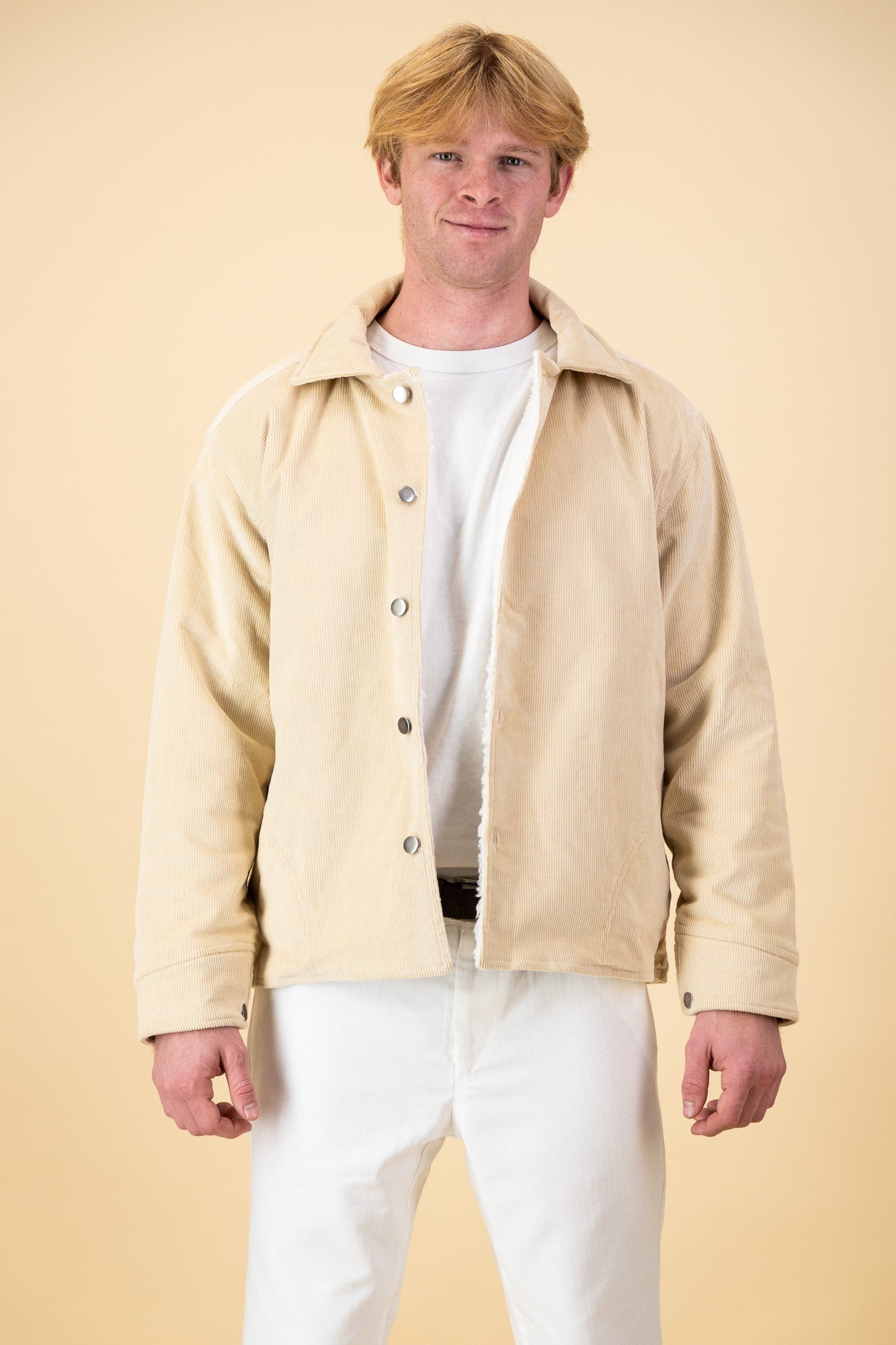 Shacket Cotton Corduroy Butter