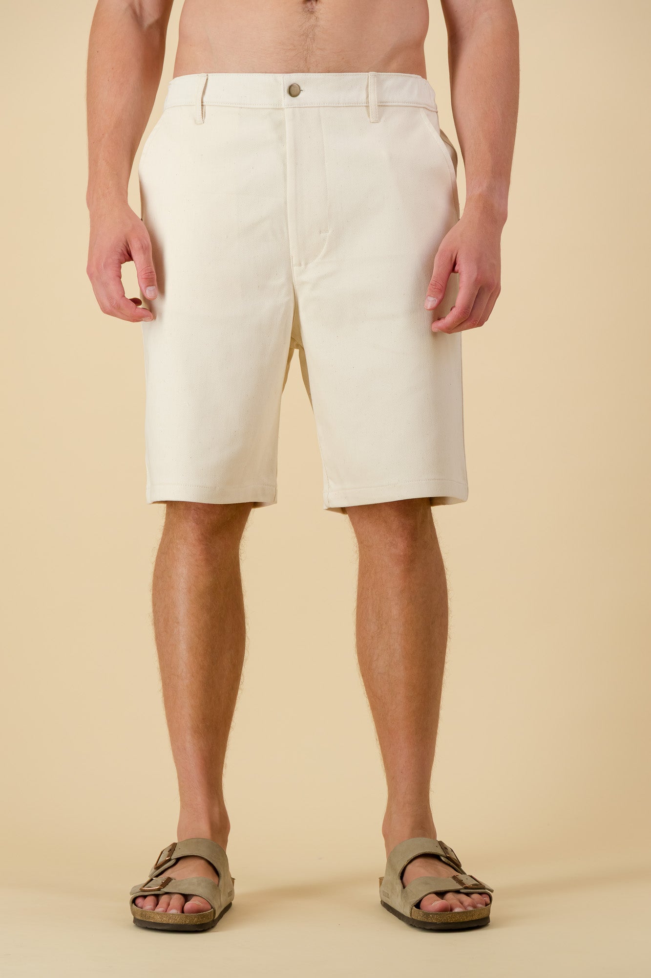 Bermuda Jorts Cotton Seeds-In Cream