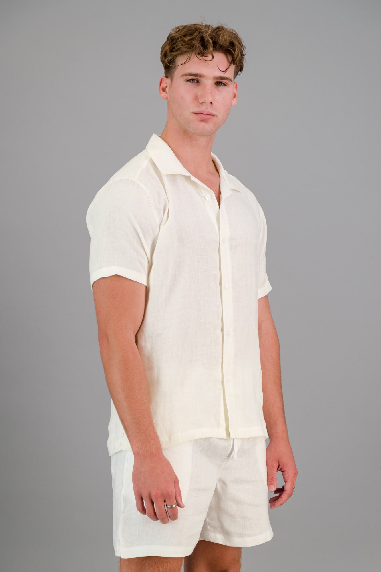 Linen Shirt Off-White