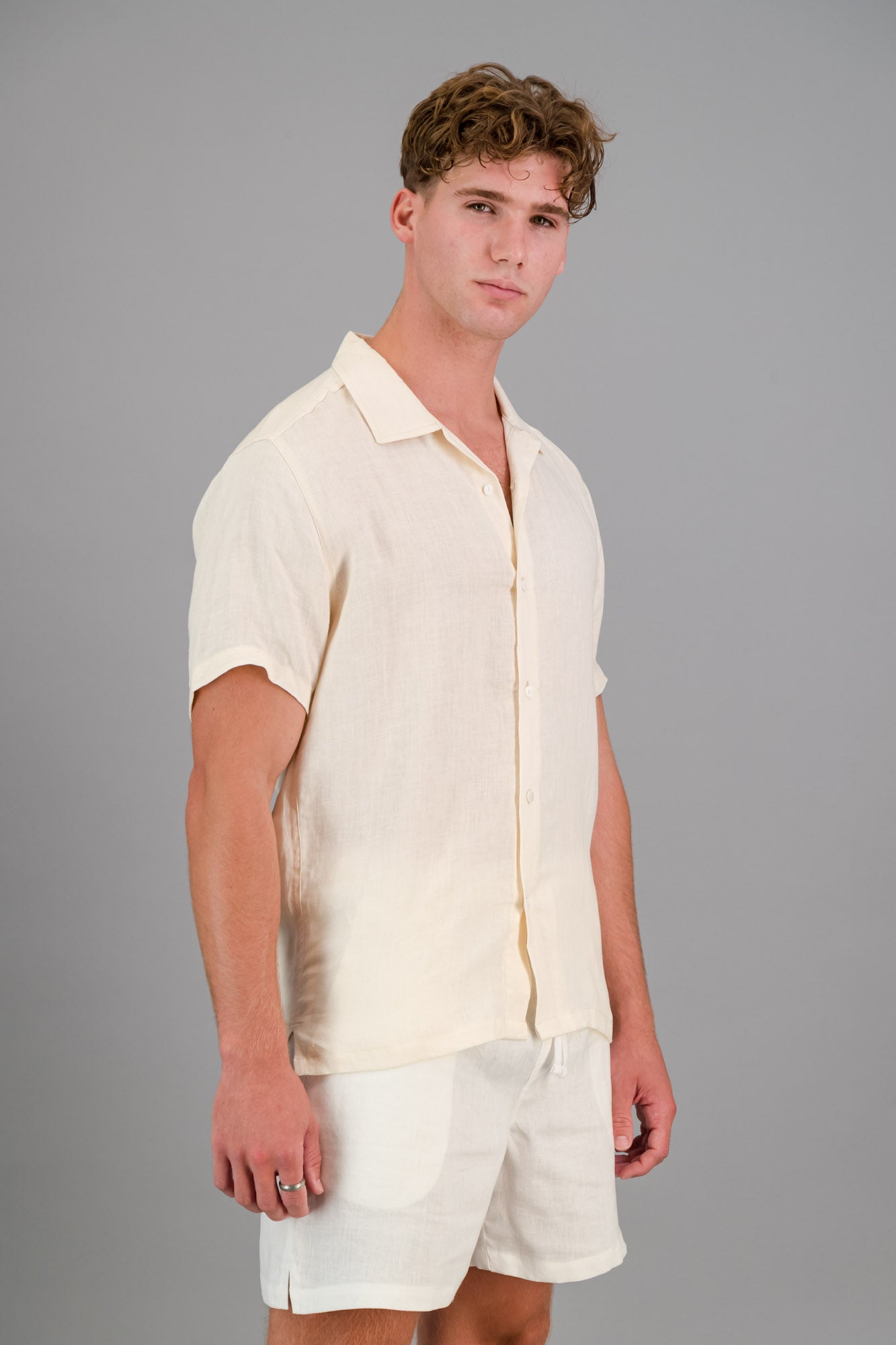 Linen Shirt Cream