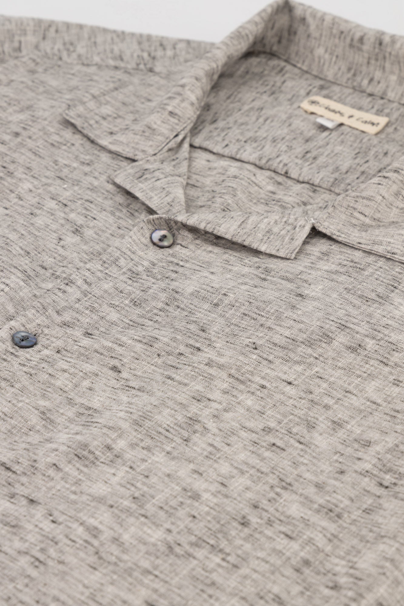 Indian cotton Marle Shirt Grey