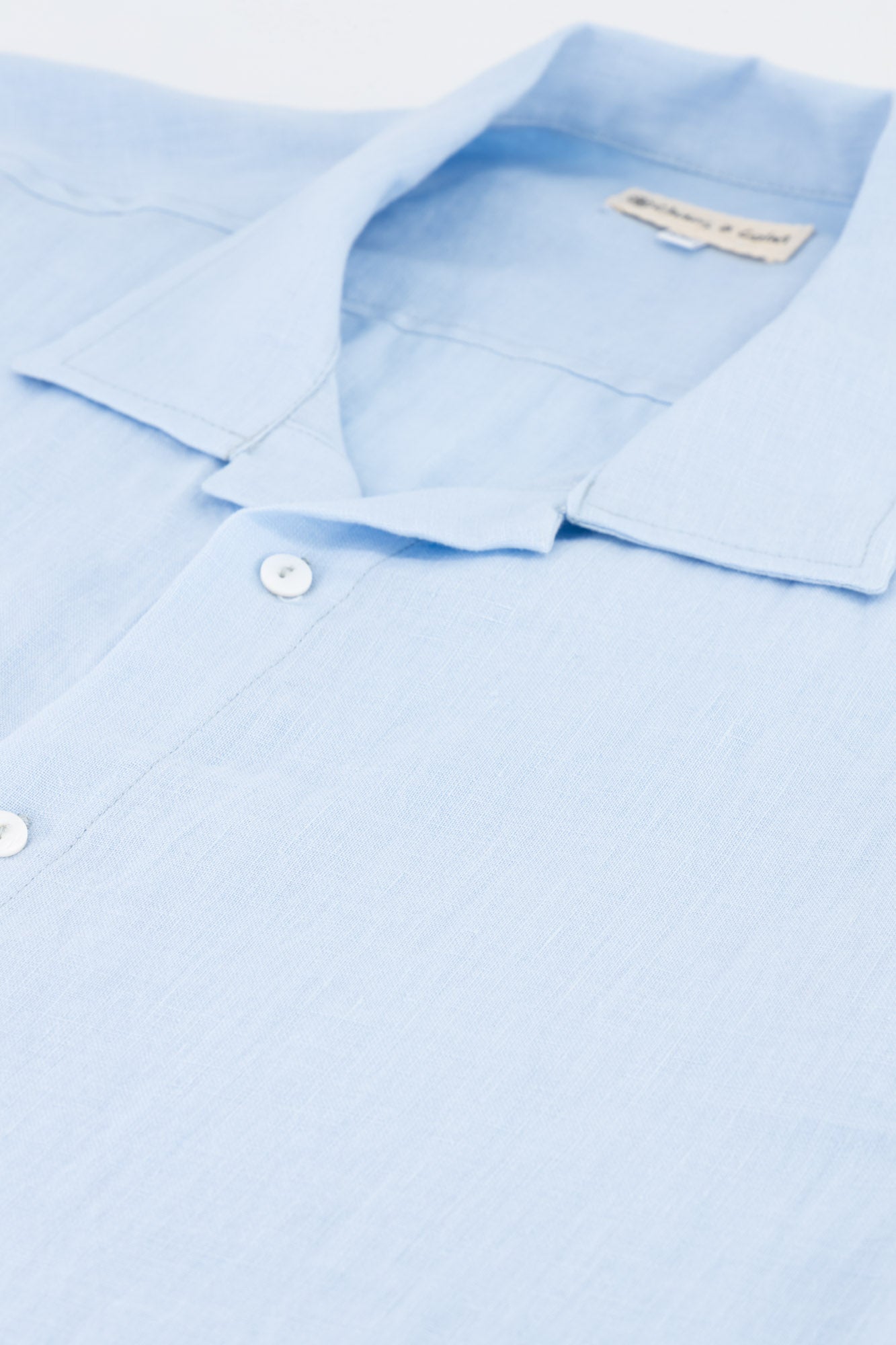 Linen Shirt Ice Blue