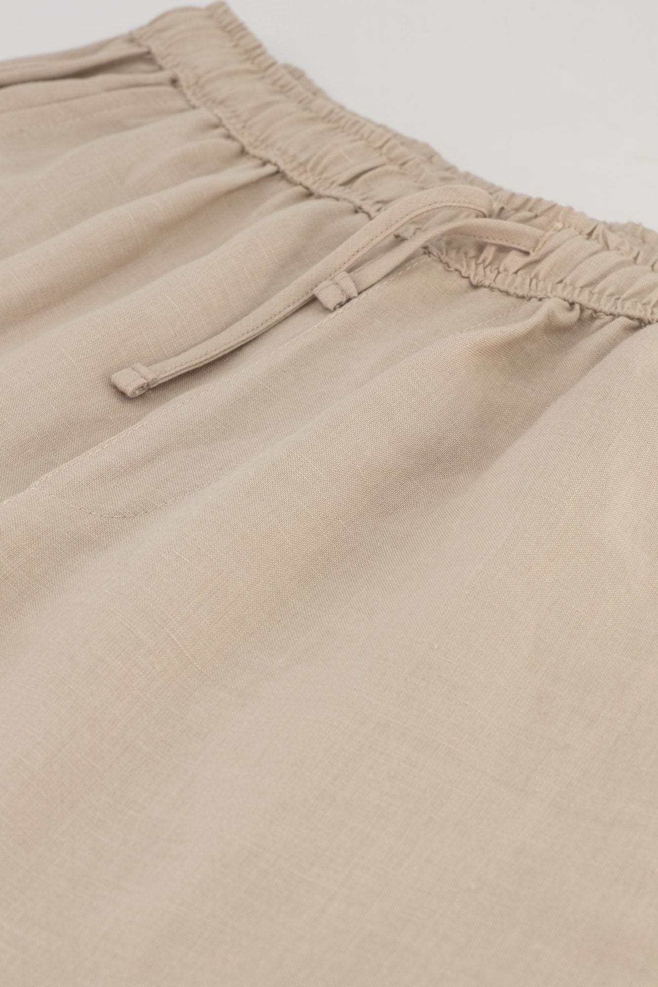 Linen Viscose Comfort Pants Sahara