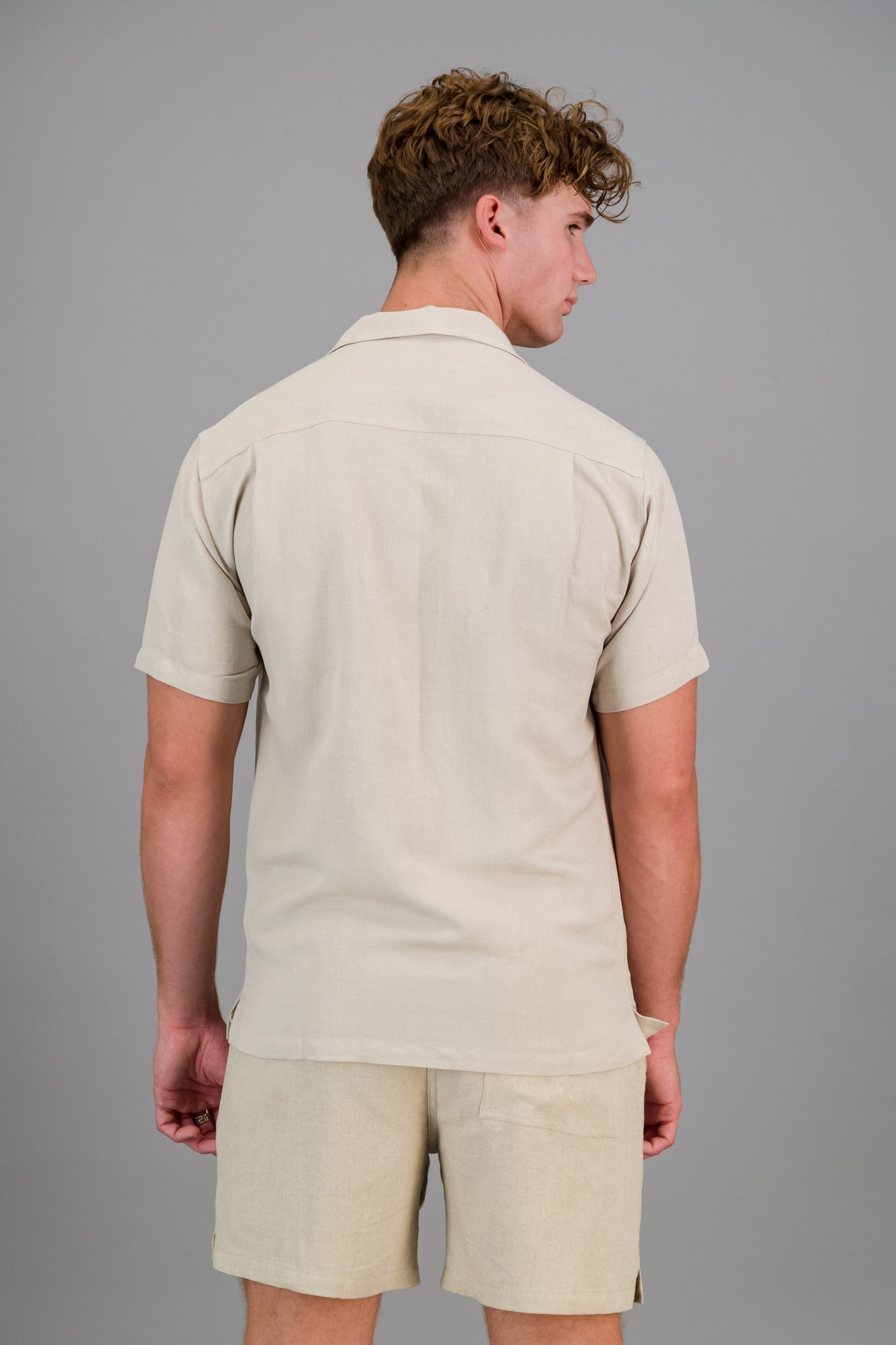 Linen Viscose Shirt Sahara