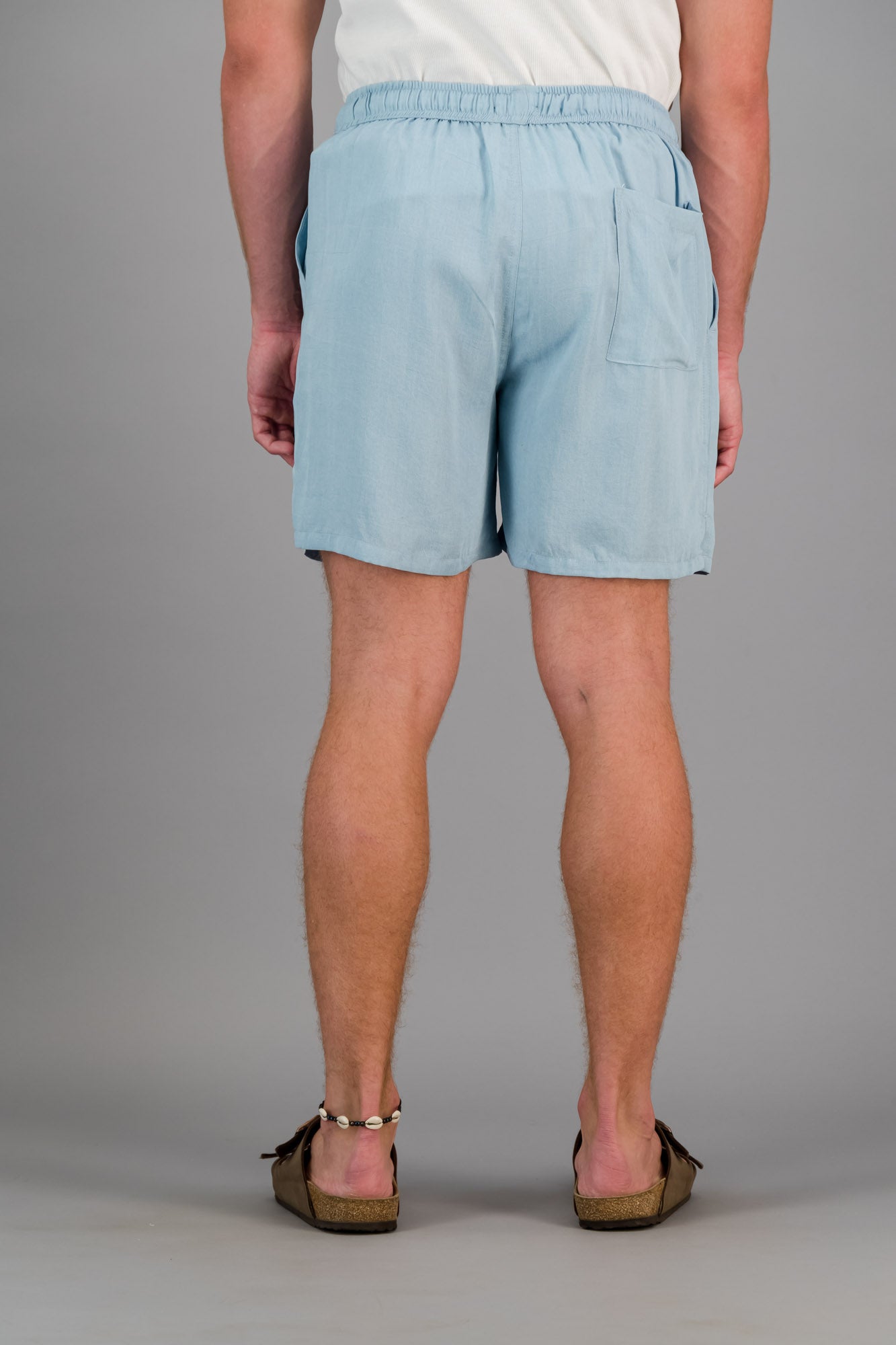 Lyocell Shorts Chambray