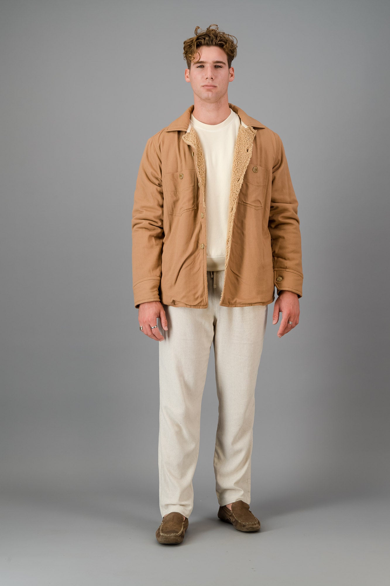 Shacket Linen Mocha