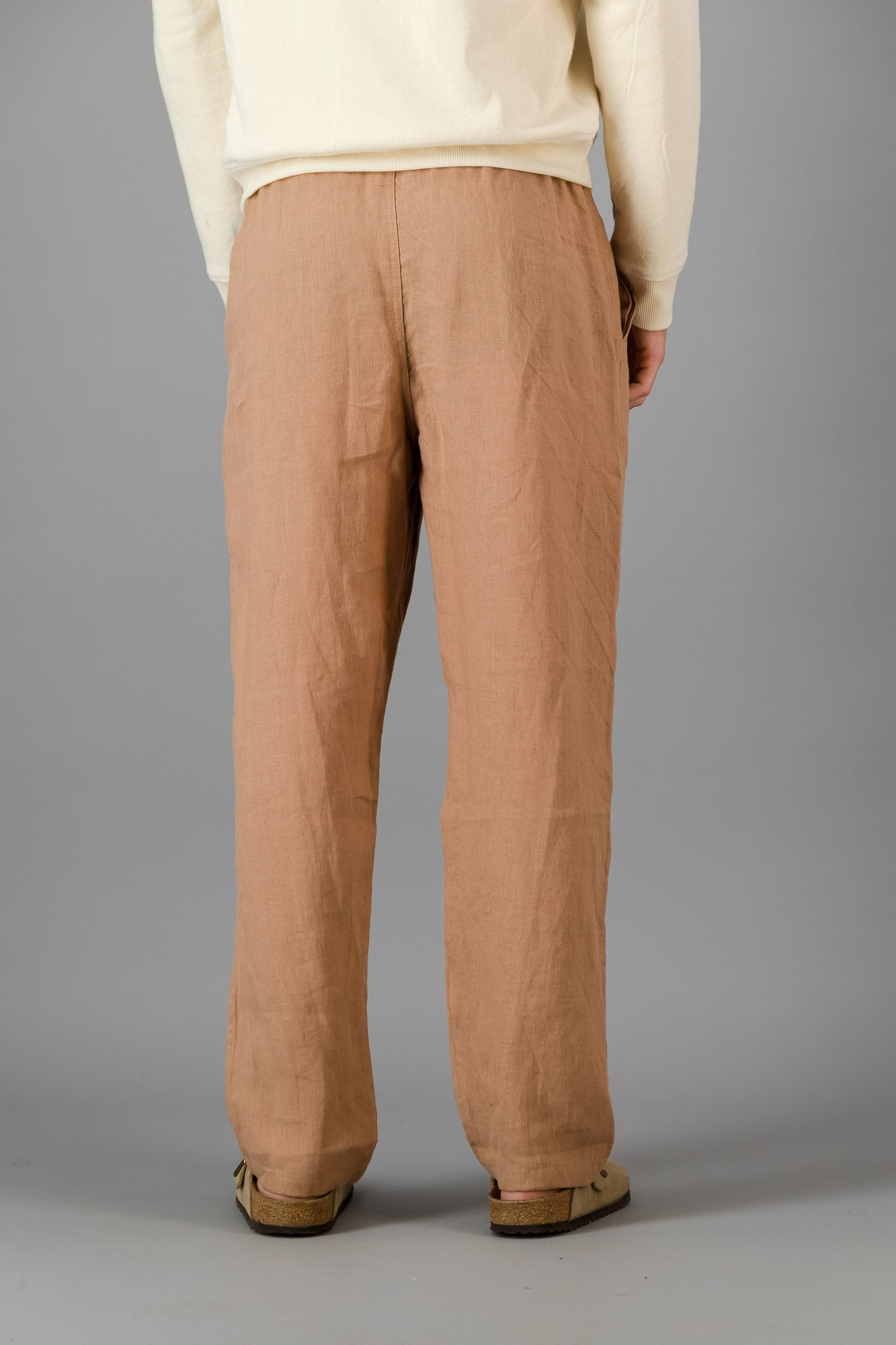 Linen Comfort Pants Mocha