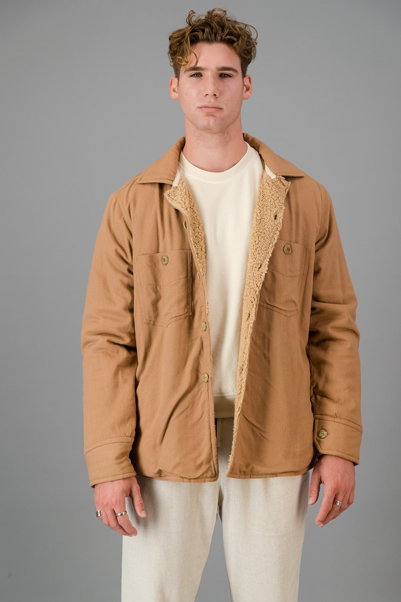 Shacket Linen Mocha