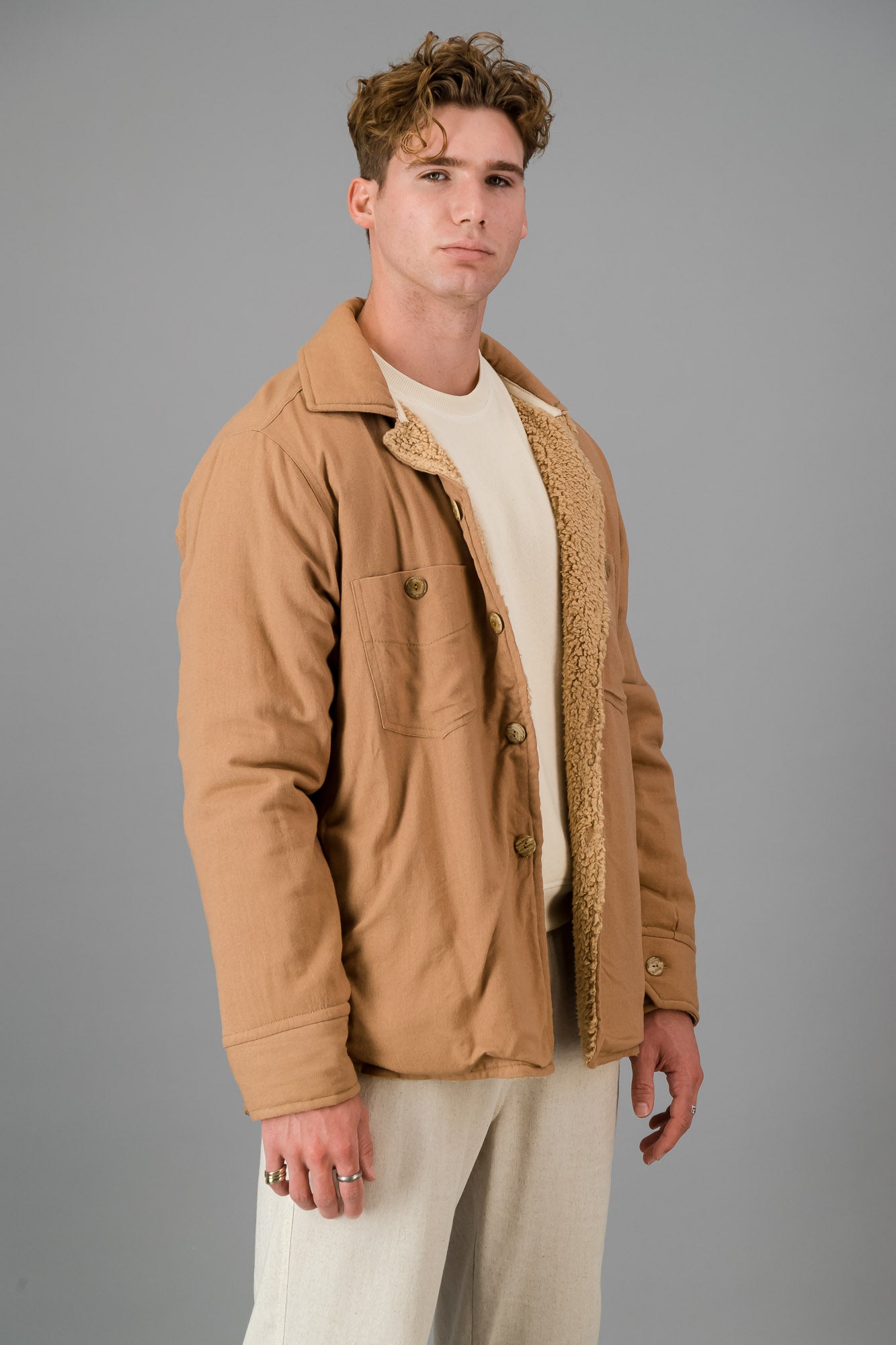 Shacket Linen Mocha