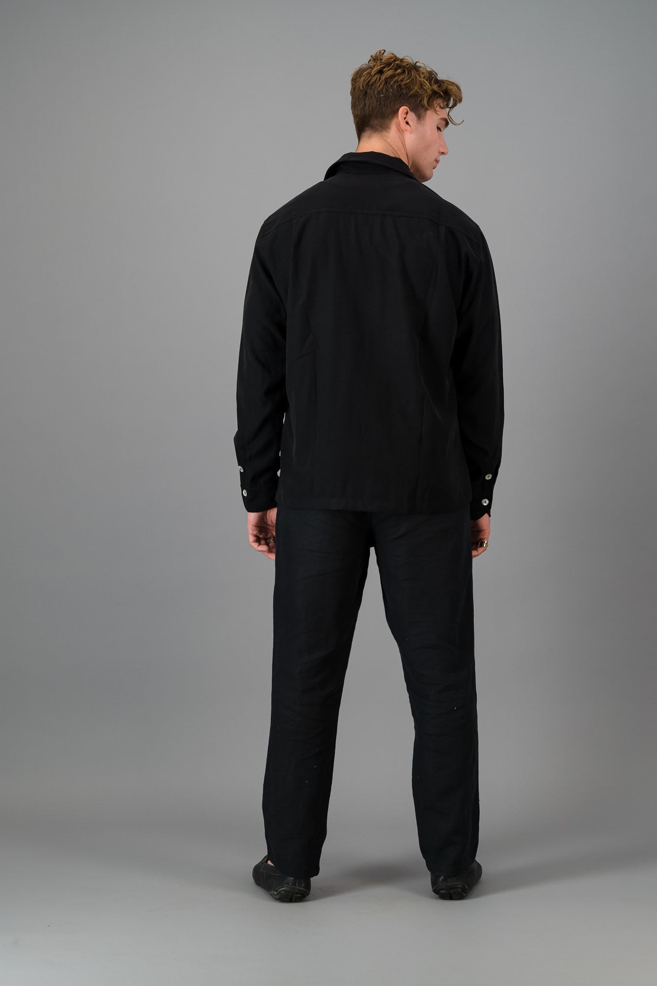 Overshirt Black Tencel