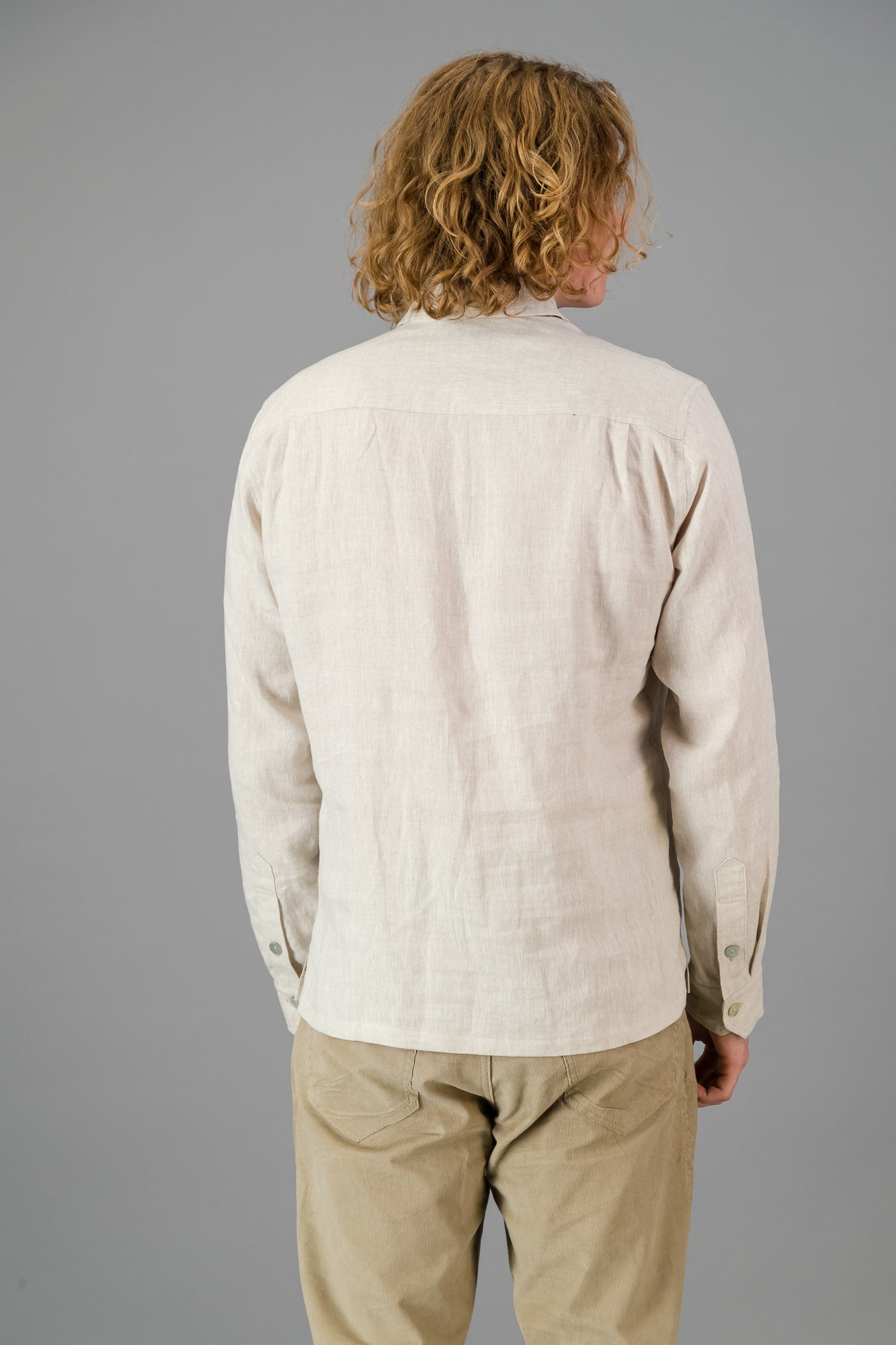 Overshirt Oatmeal Linen