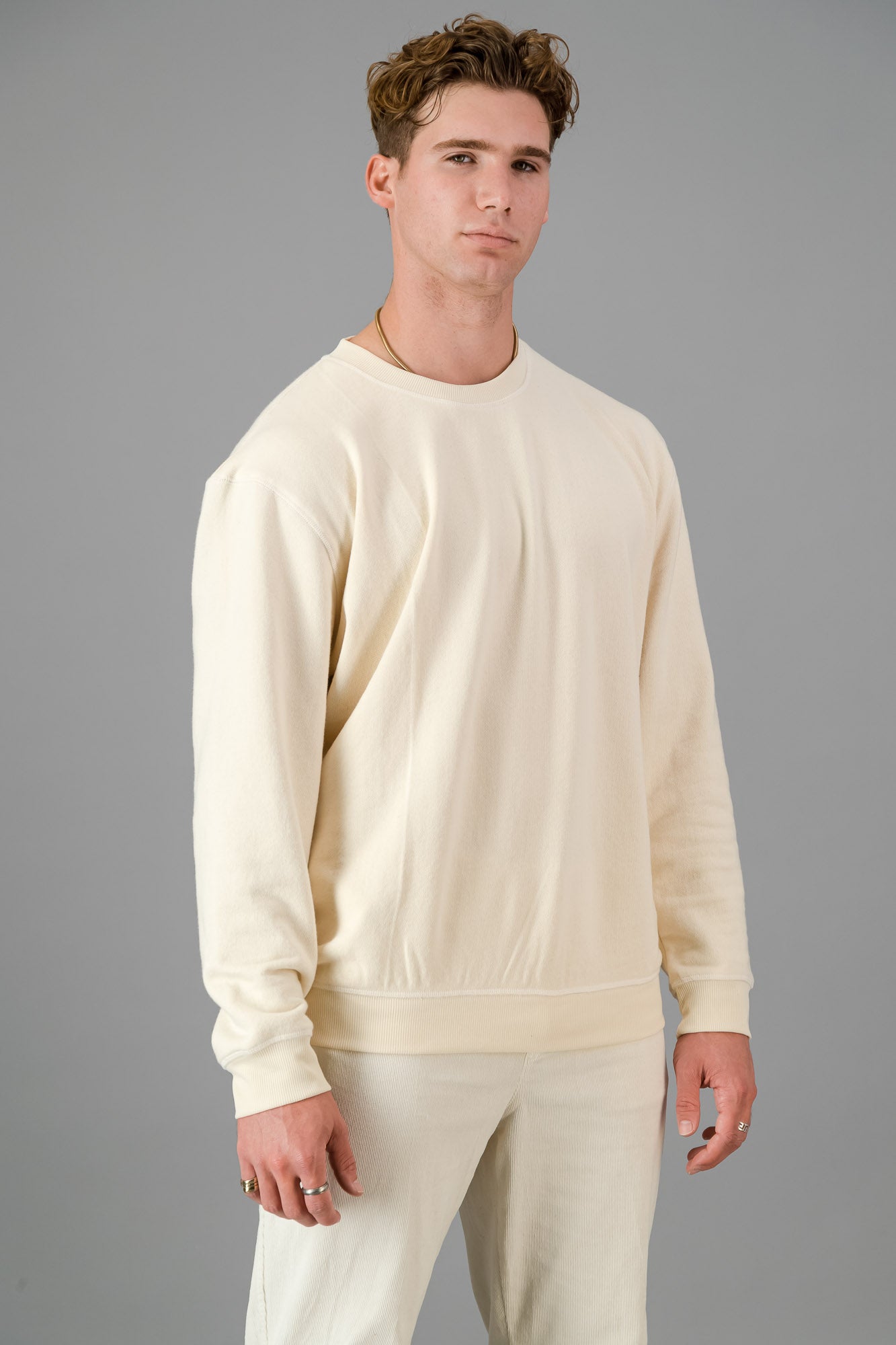 Cotton Sweater Vanilla