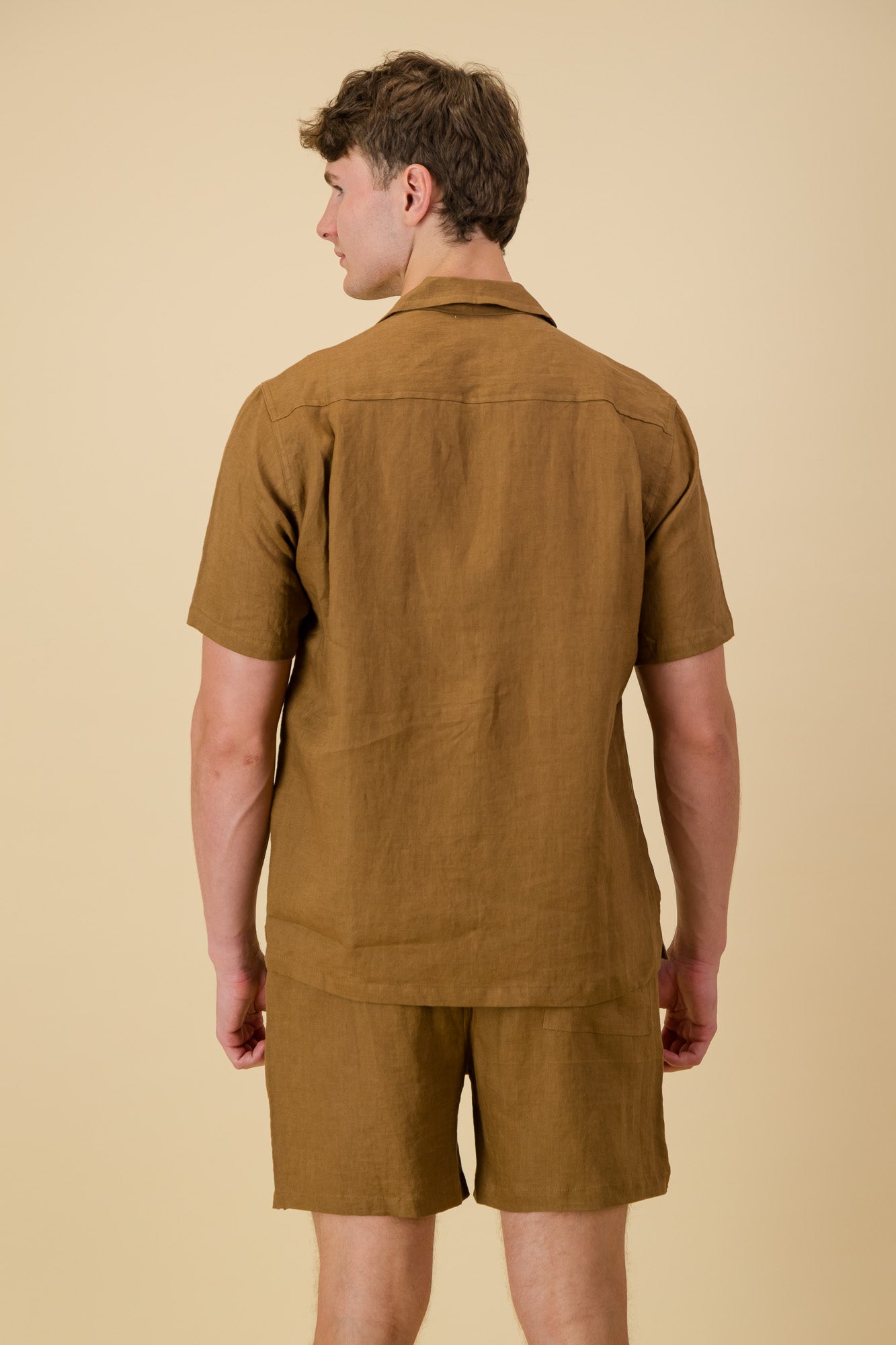 Linen Shirt Cinnamon