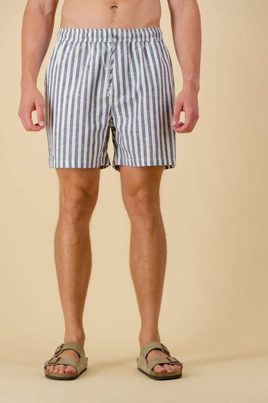 Cotton Shorts Cabana Stripe