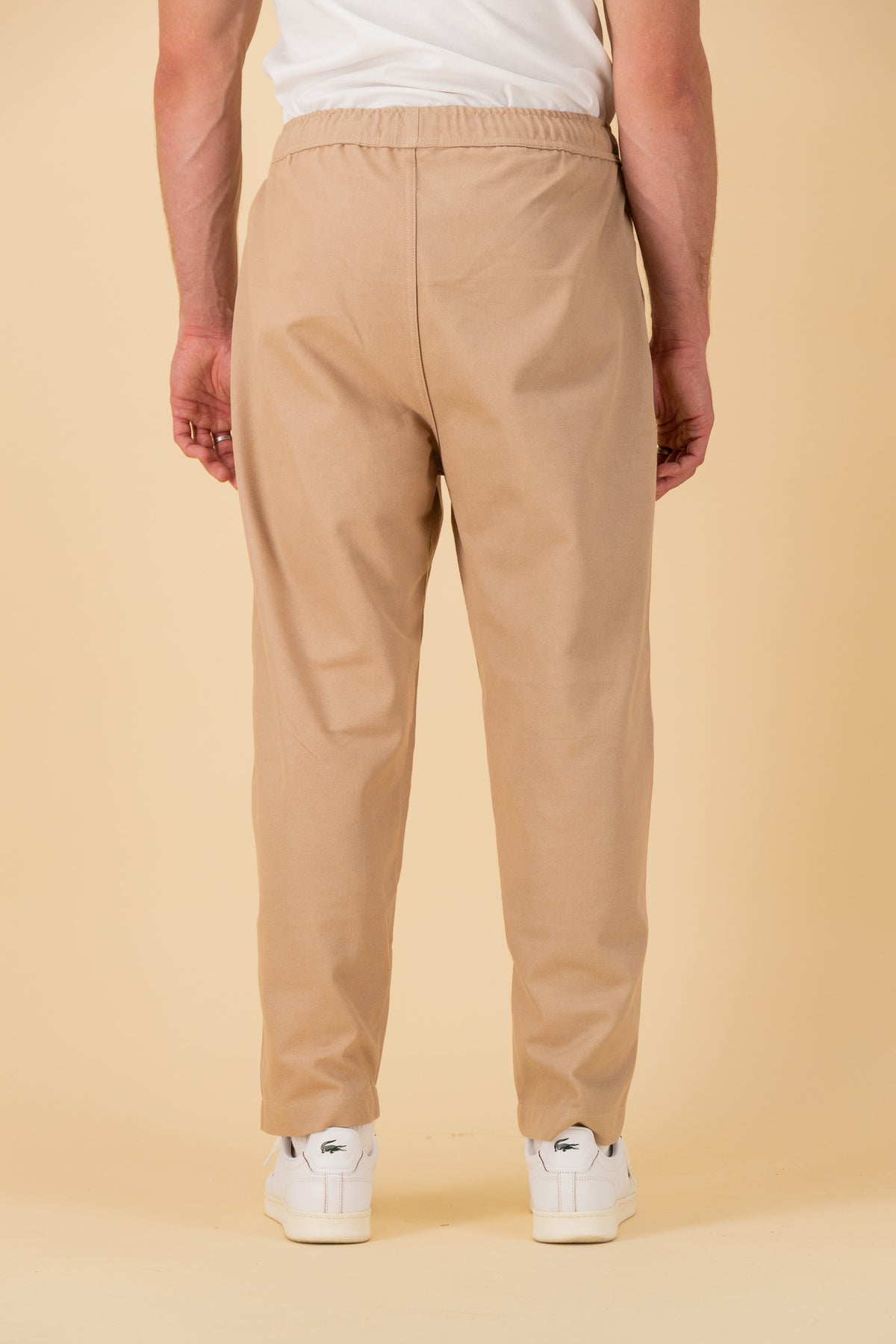 Barrel Cotton Nylon Mocha, back view
