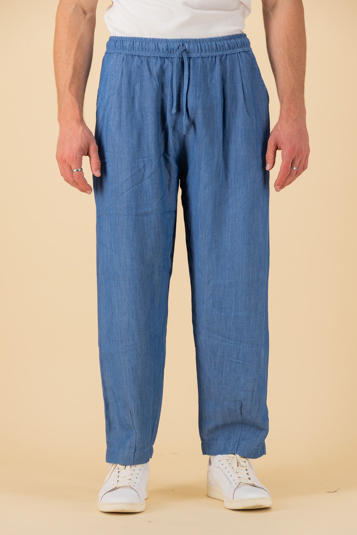 Barrel Viscose Denim, front view