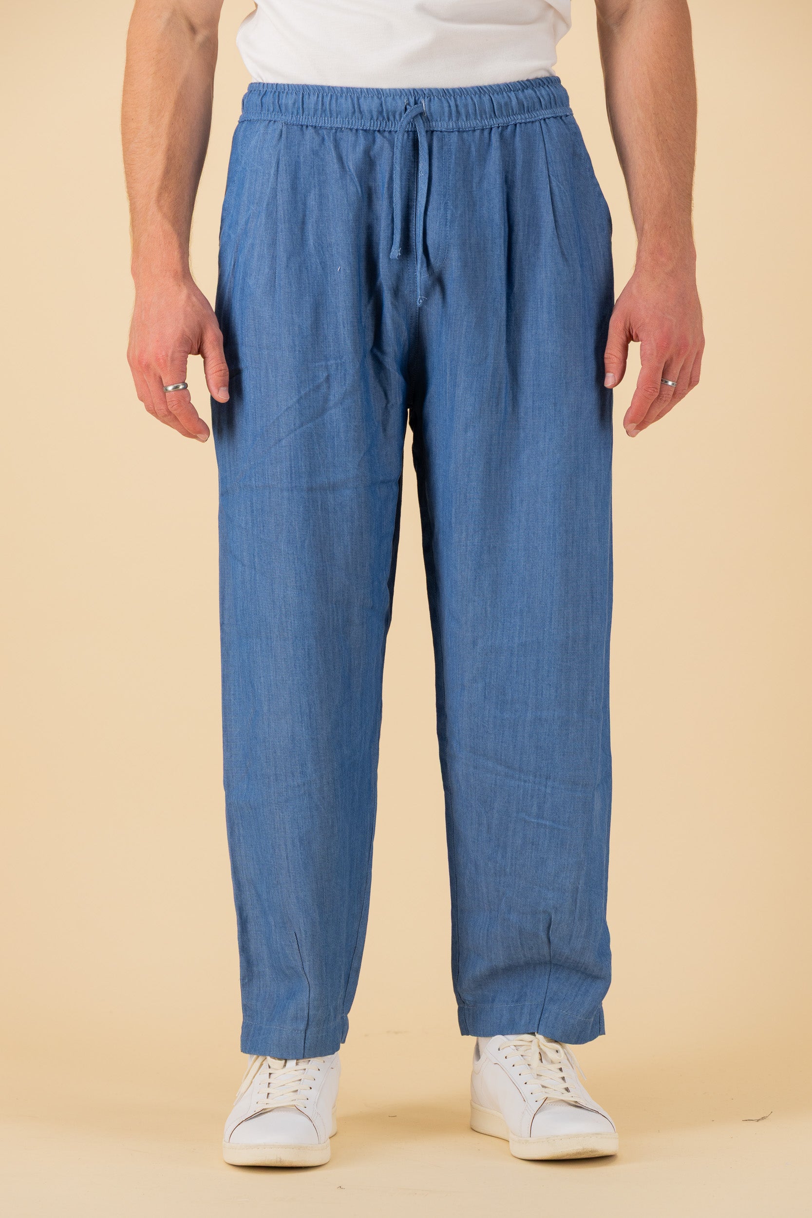 Barrel Viscose Denim, front view