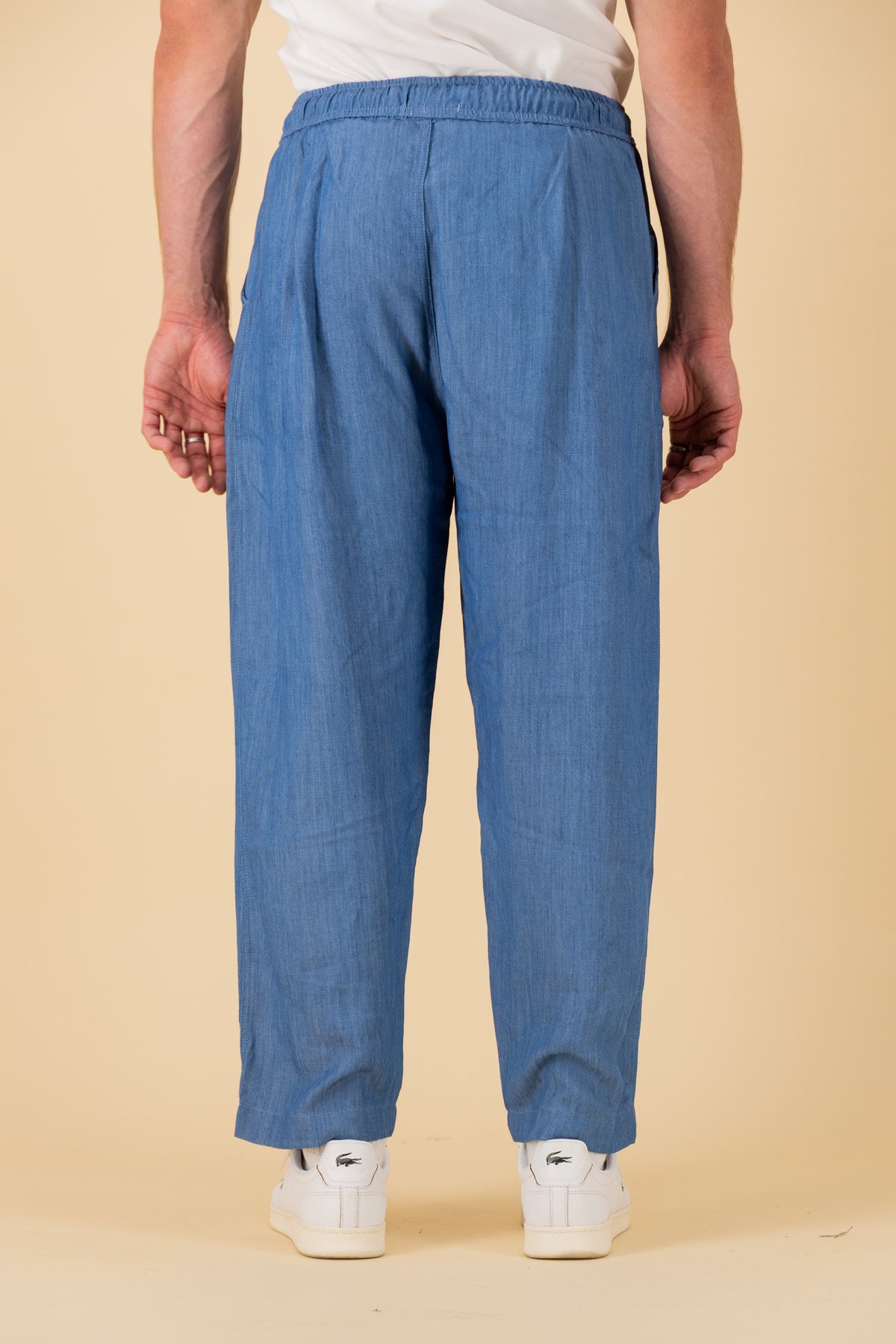 Barrel Viscose Denim, back view