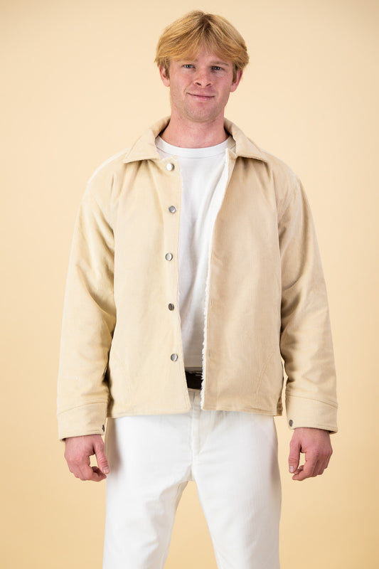 Shacket Cotton Corduroy Butter